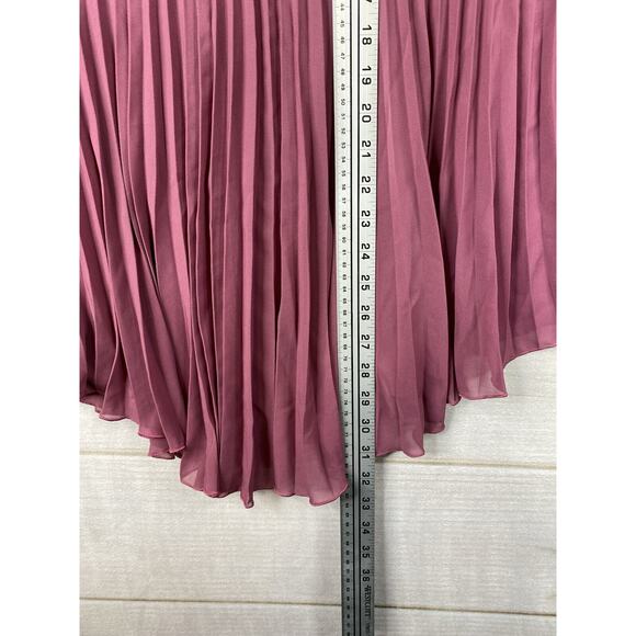 Seductive Wear Cinema Etoile Slip Dress 1X Pink Mauve Babydoll Lingerie Lace - Picture 5 of 10